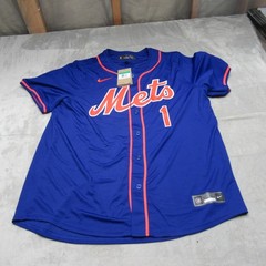 New York Mets Jersey Mens XL Nike Blue Jeff McNeil #1 Baseball Dri-Fit $175 NEW