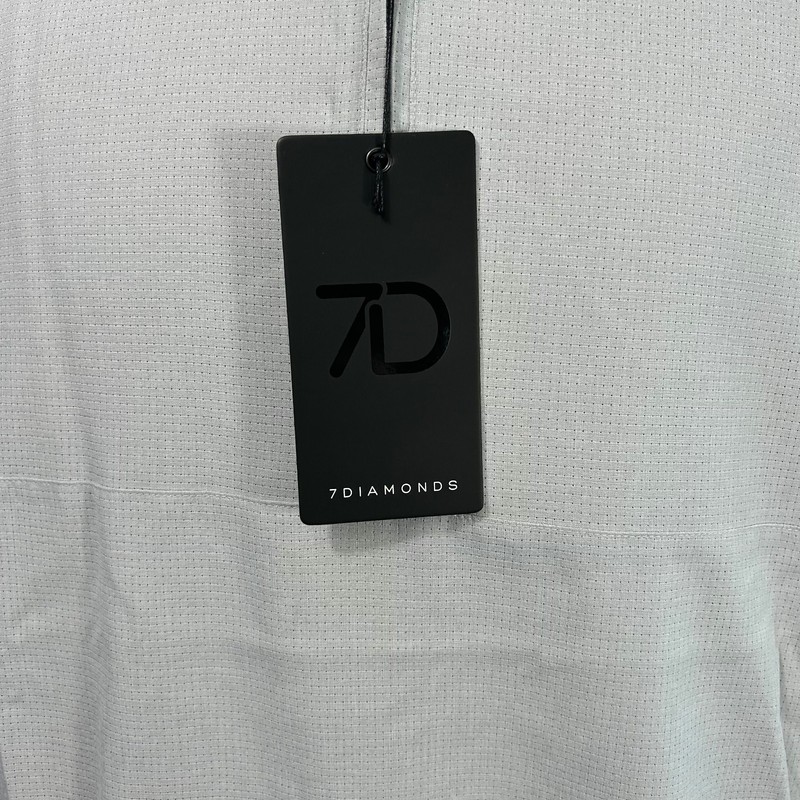 7 DIAMONDS Oxygenate 1/4 Zip Pullover VAPOR Anti-Odor Quick Dry Stretch - LARGE gallery
