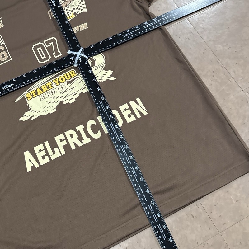 Aelfric Eden Brown #7 Short Sleeve Graphic Racing Jersey Mens Large gallery