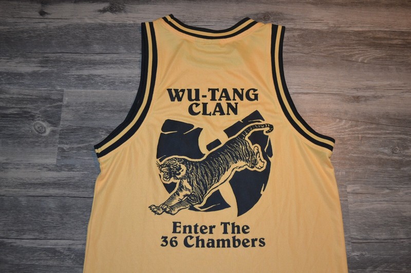WU-TANG CLAN ENTER THE 36 CHAMBERS BASKETBALL JERSEY SIZE MENS XS XSMALL gallery