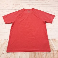 Rhone Shirt Gym Workout Activewear Performance Mens L Red Nylon Blend Raglan