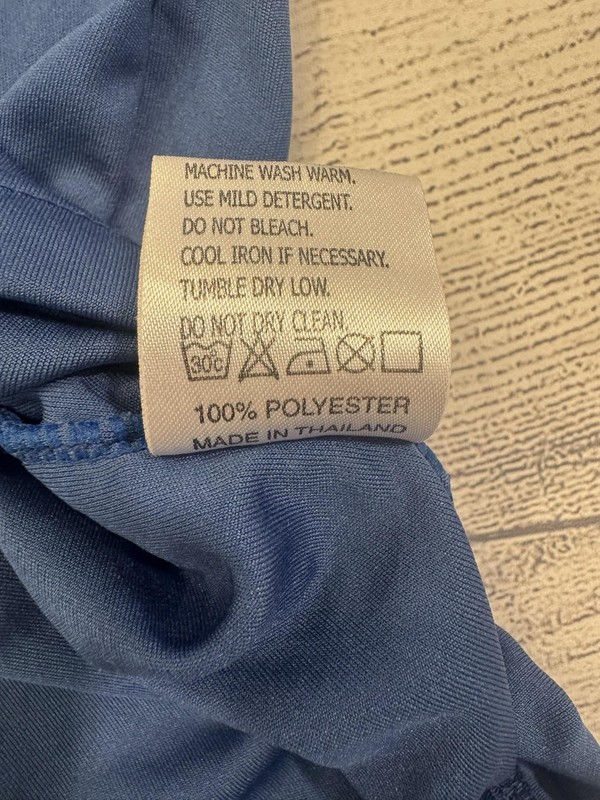 Soft Liner Shirt Mens XL Blue Performance Athletic Polyester M1206/098 gallery