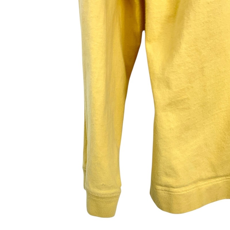 Rapha Logo Long Sleeve T Shirt Yellow Crew Neck Size L 100% Cotton *FLAW* gallery