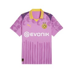 PUMA X Kidsuper Borussia Dortmund Collared Short Sleeve Soccer Jersey Replica M
