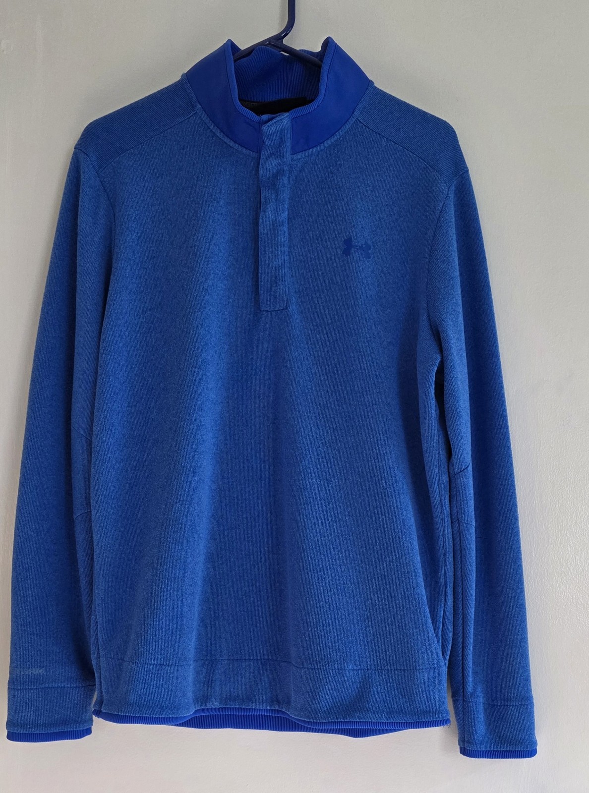 Under Armour Golf Pullover Mens L ColdGear Storm 1/4 Snap Mock Neck gallery