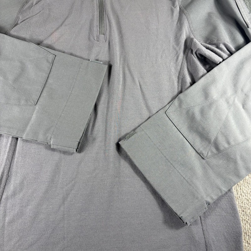 5.11 Tactical Pullover Mens Large Gray 1/4 Zip Long Sleeve Combat Top Tactical gallery
