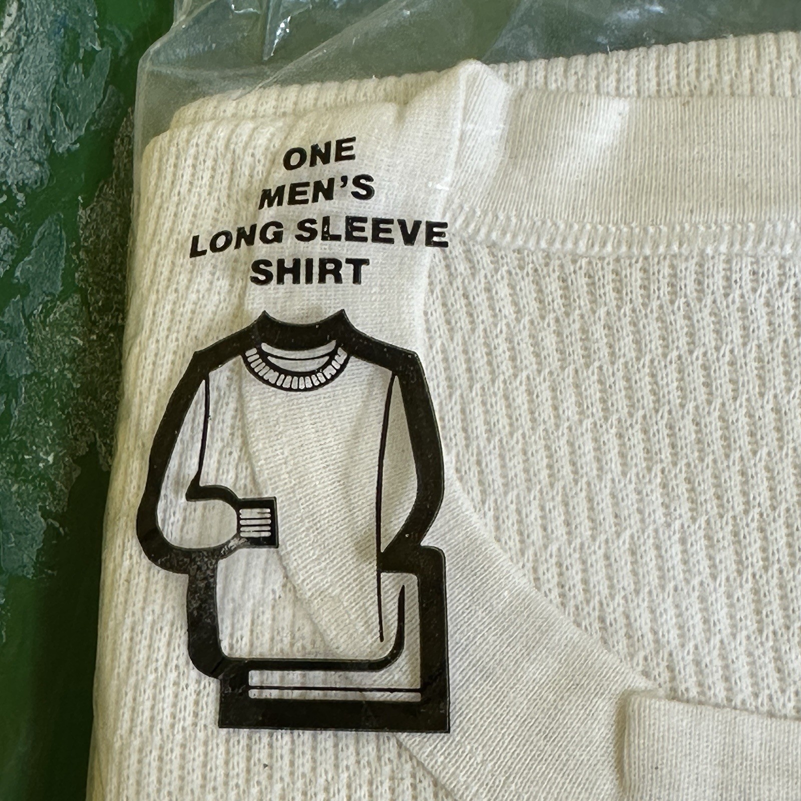NEW Wright's Raschel Knit Thermal Men's Long Sleeve XL Shirt USA Made NOS NWT gallery
