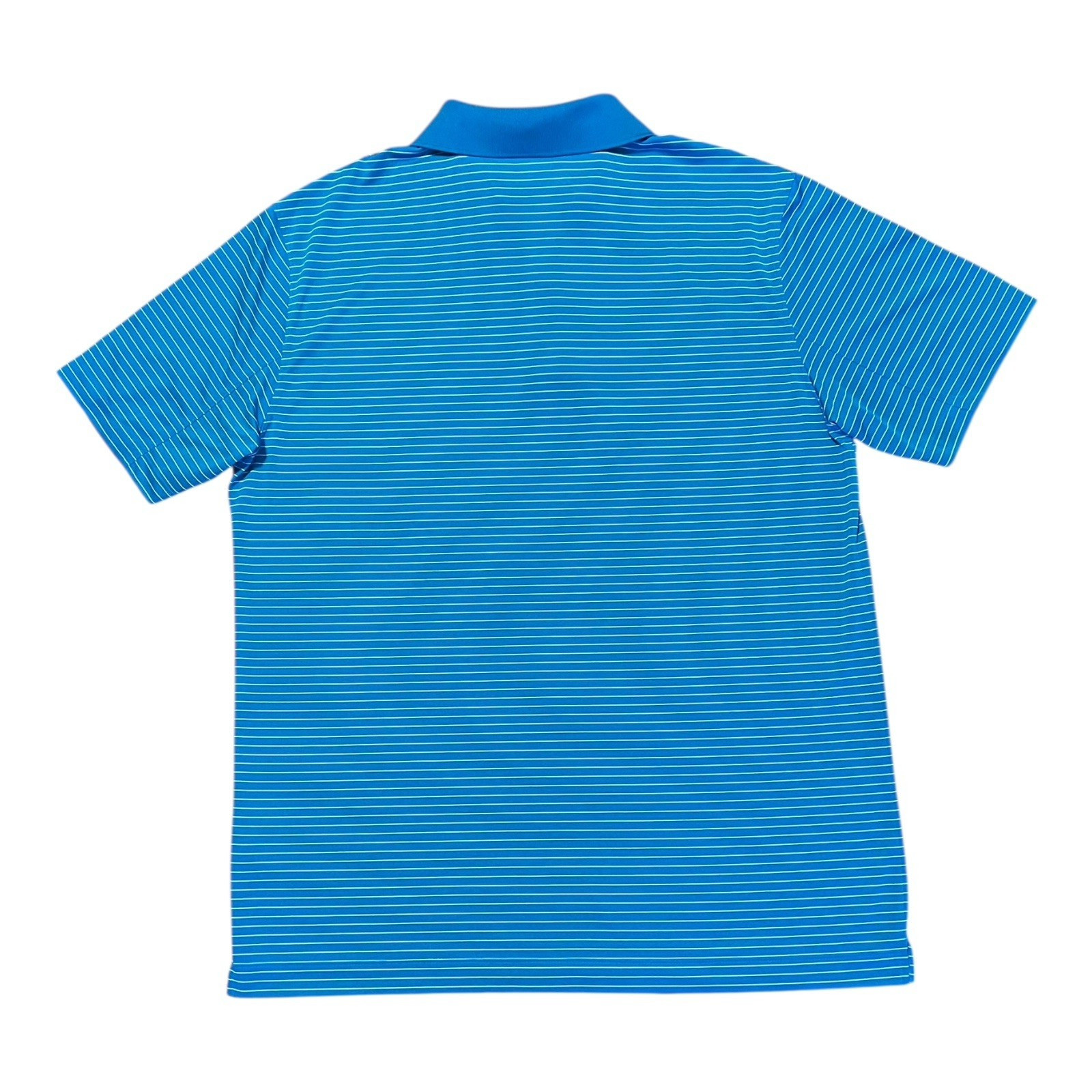 Nike Golf Tour Performance Dri-Fit Polo Shirt Blue Stripe Size Large NWOT gallery