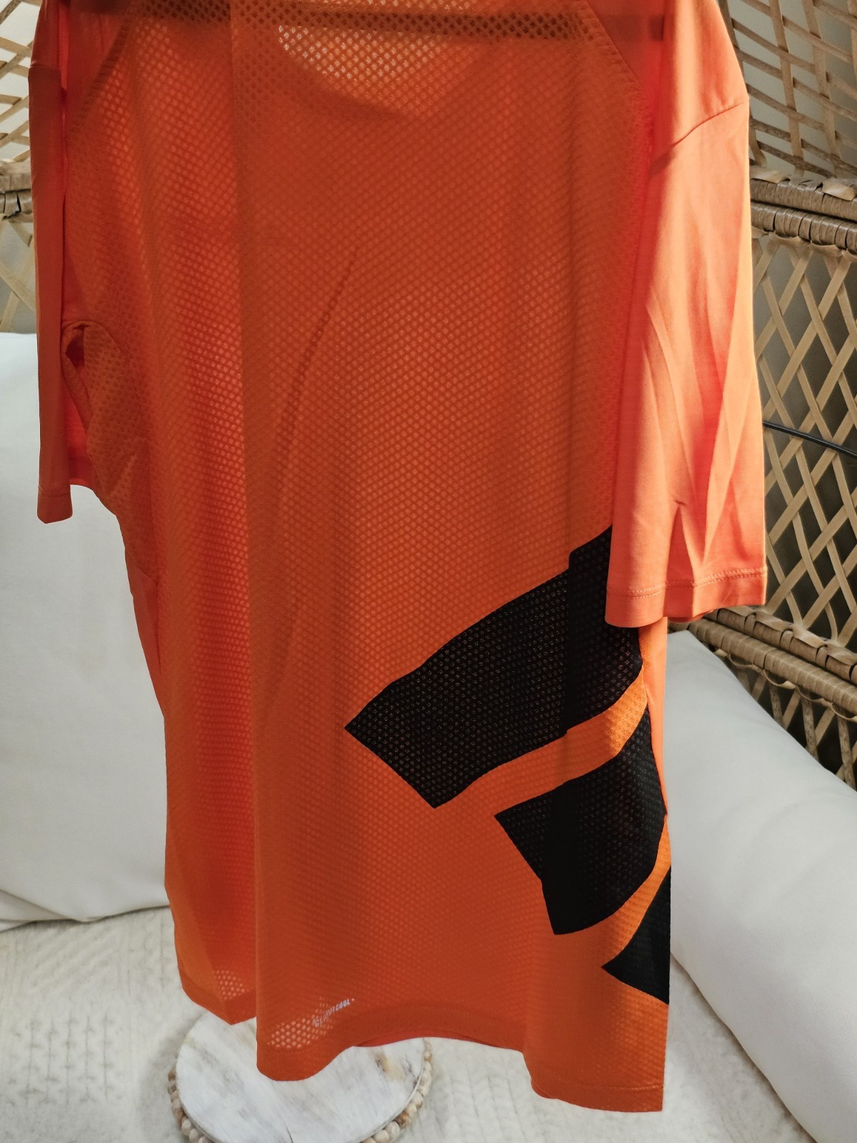 Adidas TERREX CLIMACOOL+ TEE Sz S JN8136 Men’s NWT Orange Running Top gallery