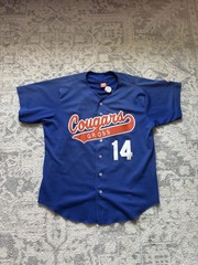 Vintage Y2K Cougars Wilson Baseball Jersey #14 Men’s large