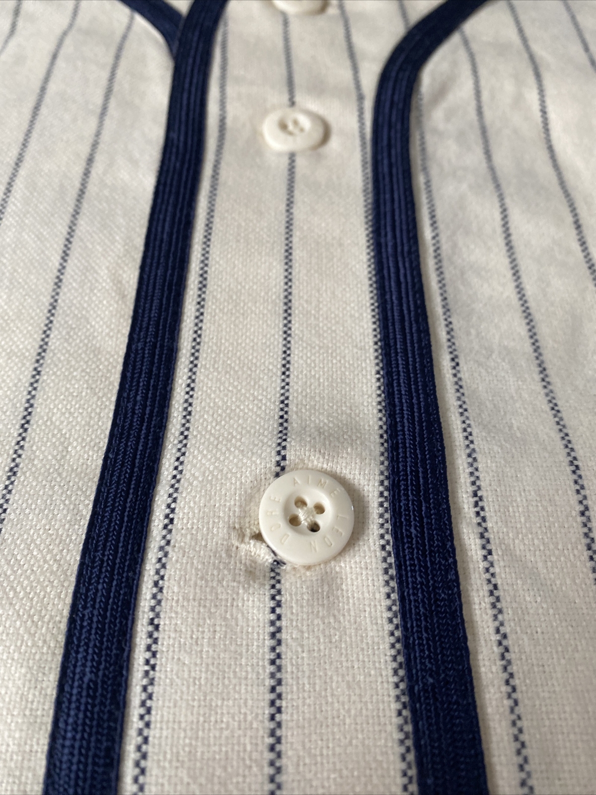 Aime Leon Dore ALD Good Sportsmanship Baseball SS22 Jersey Cream Pristine White gallery