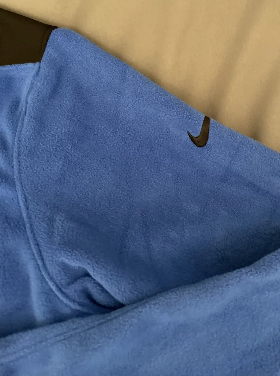 Nike Ryder Cup Golf Pullover Therma Fit USA Logo 1/4 Zip Fleece Small Blue NWT gallery