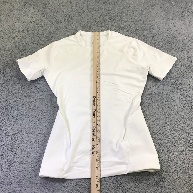 Tommie Copper Shirt Mens Medium Lower Back Support White Short Sleeve SDFSD gallery