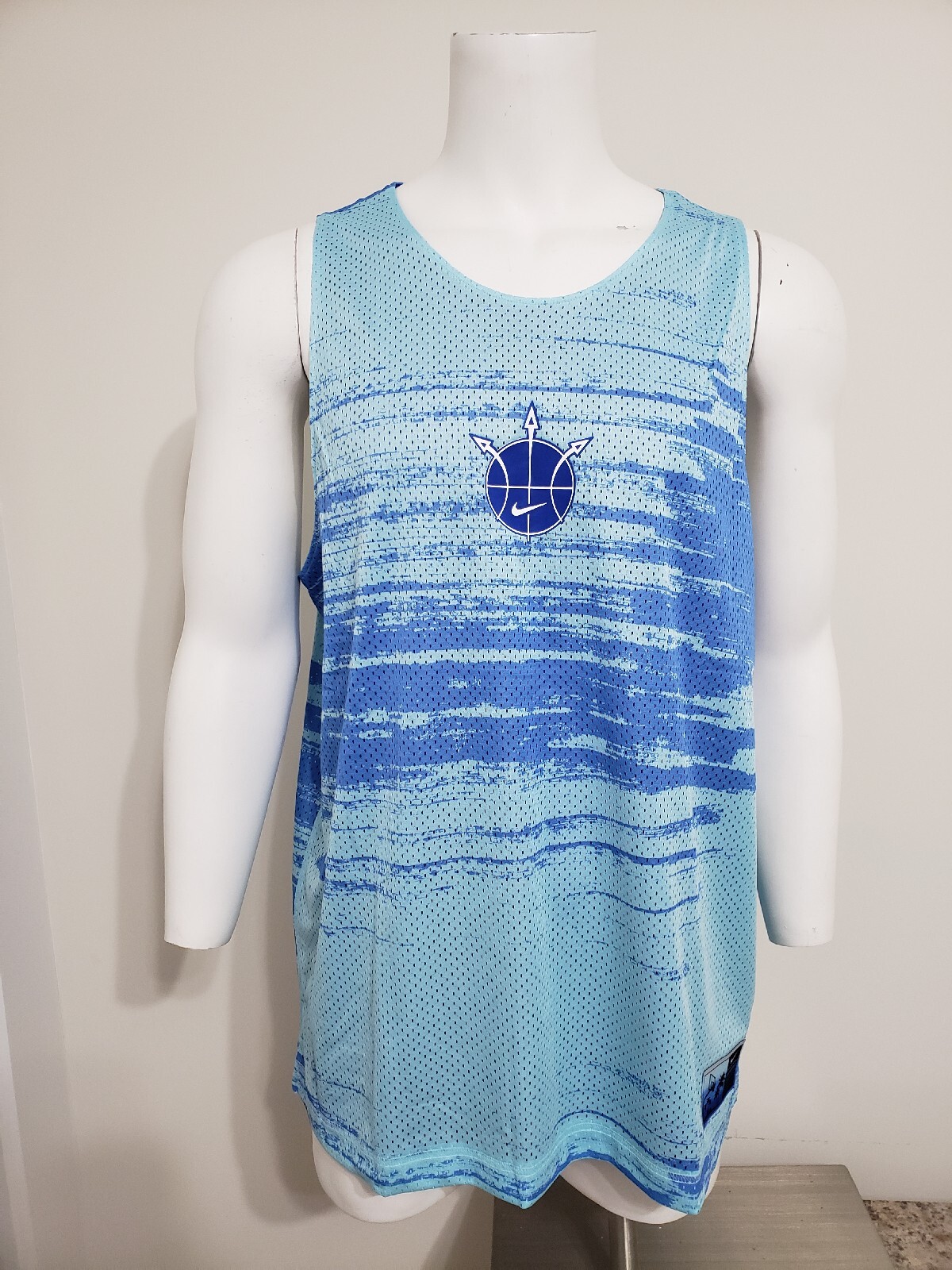 Nike Standard Issue Men's Mesh Basketball Jersey DV9606-482 Copa/Game Royal XL gallery