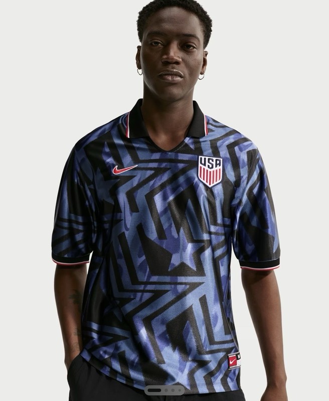 New! Nike USMNT Energy Dri-Fit Soccer Jersey Top, Size S USA Brad Pitt *In Hand* gallery