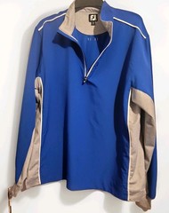 Footjoy Pullover 1/4 Zip Peformance Golf Stretch Men’s L| Lightweight Comfort