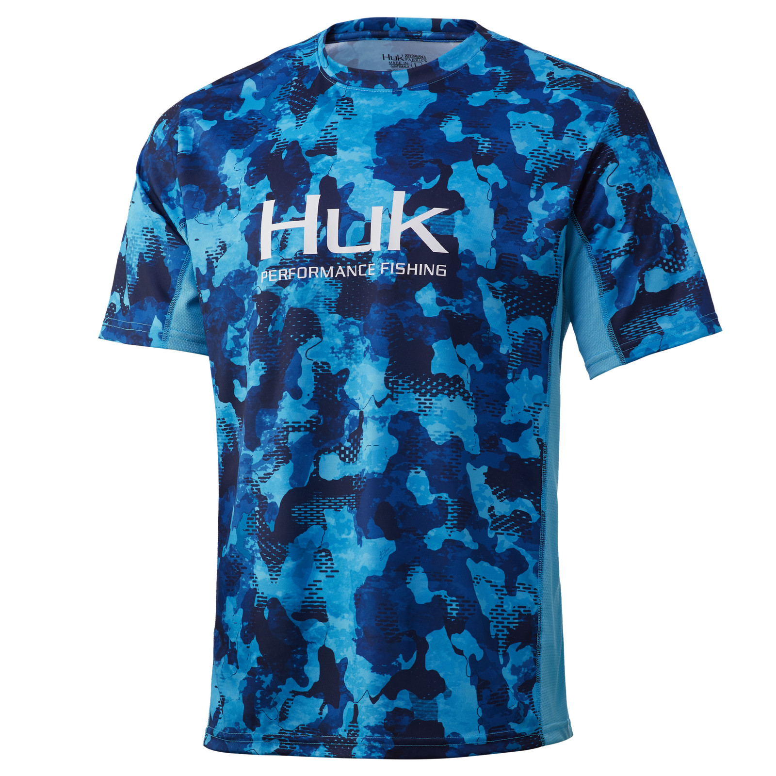 Huk Men's Icon X Refraction Camo SS Vented Shirt H1200286 - Choose Size / Color gallery