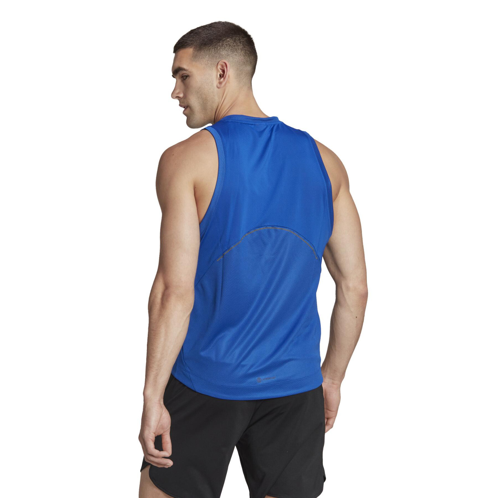 $45 NEW Adidas Men's High Intensity Spin Training Tank in Blue Sz Medium HP1756 gallery