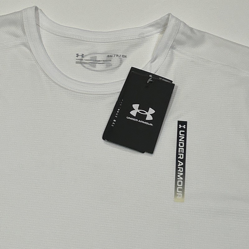Under Armour CoolSwitch T-Shirt Mens Small NWT White Loose Fit HeatGear Gym gallery