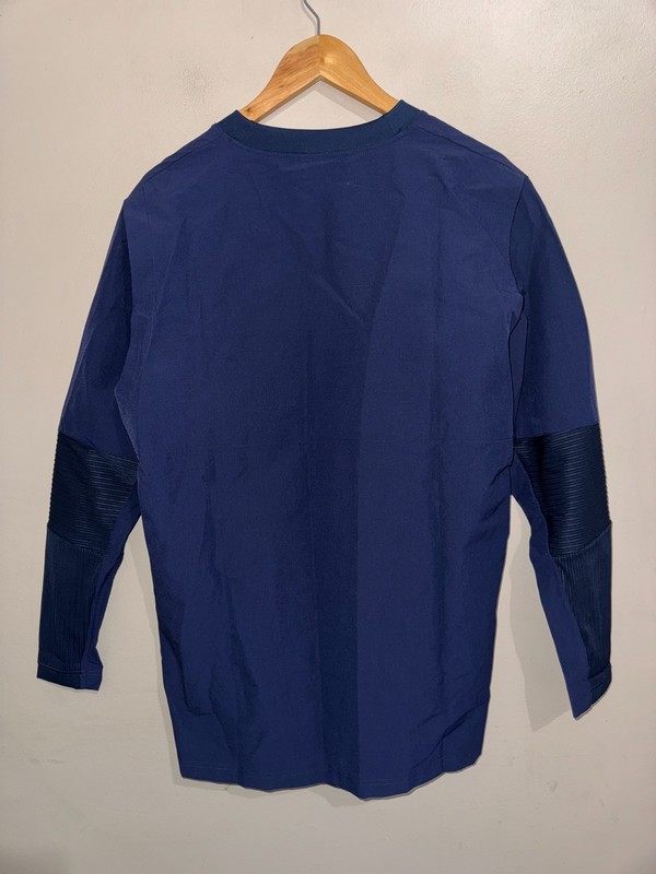 Nike Dri-Fit Lightweight Player Baseball Crewneck Pullover Navy FD4291-419 Men M gallery