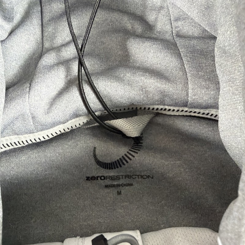 Zero Restriction Golf Jacket Hoodie The Champ Medium White Polyester MSRP $235 gallery