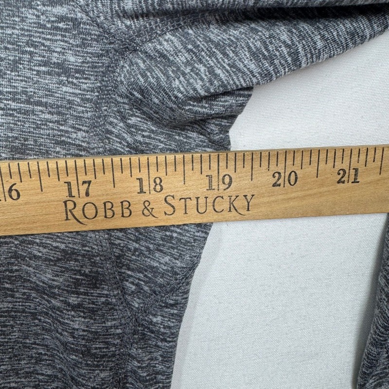 Nike Dri-FIT Half Zip Pullover Gray Mens Running Training Thumb Holes Sz Small gallery