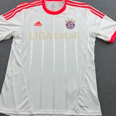 Bayern Munich 2012 2013 Away Football Jersey Mens Large Adidas White