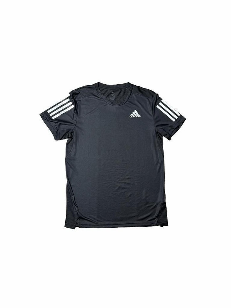 adidas Men's Own The Run AeroReady Reflective 3-Stripes Tee