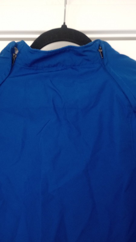 MAJESTIC COOL BASE 1/4 PULLOVER JACKET REMOVABLE SLEEVES MENS MEDIUM USED gallery