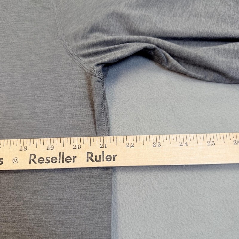 Vouri Pullover Mens Large Gray Ease Lightweight 1/4 Zip Stretch Athletic Layer gallery