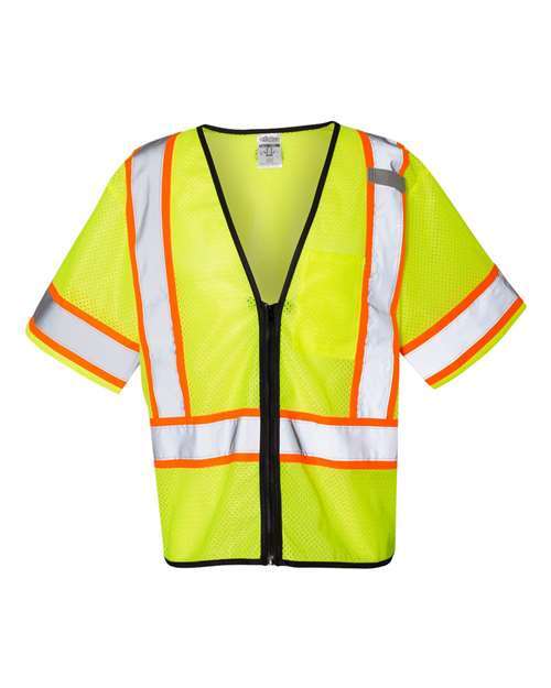 Kishigo 1565-1566 Class 3 Mesh Zippered Vest gallery