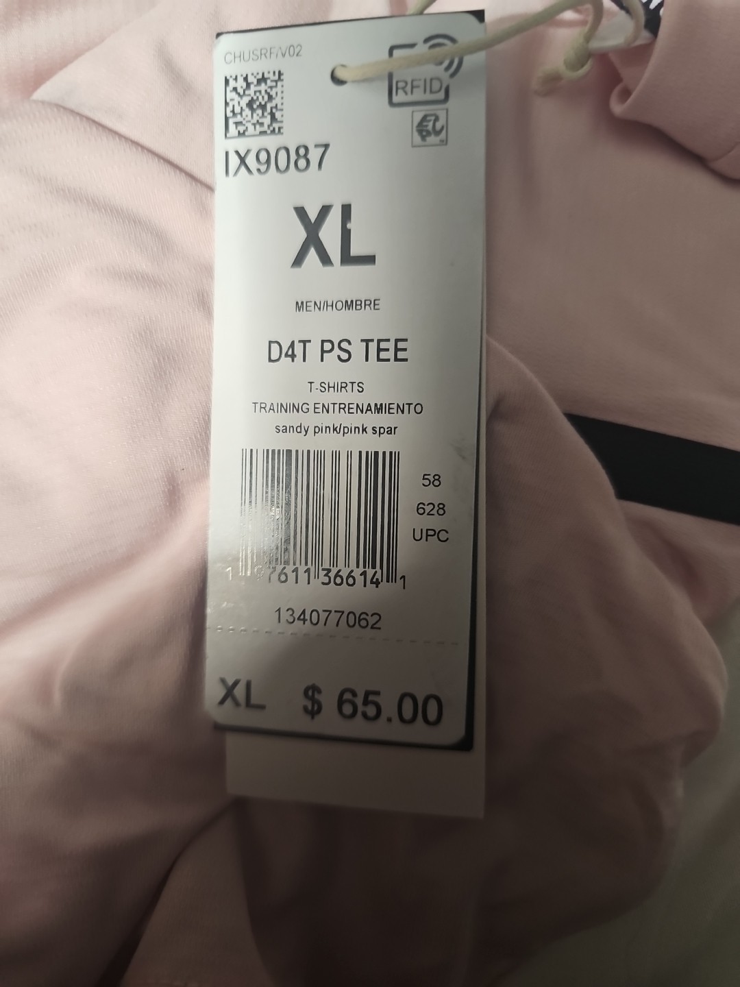 Men’s Adidas Designed For Training Workout Aeroready Top Size XLarge gallery