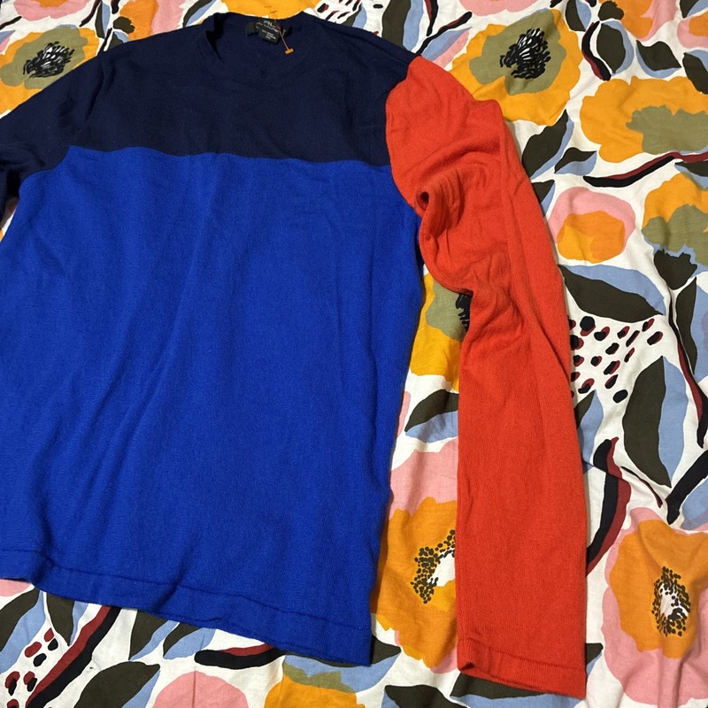 RLX 67Ralph Lauren Long Sleeve Pullover Sz L Multi Color No Returns gallery