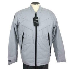 🔥Nike Sportswear Aeroloft Bomber Gray Black Jacket 863726-012 SMALL NWT $325.00