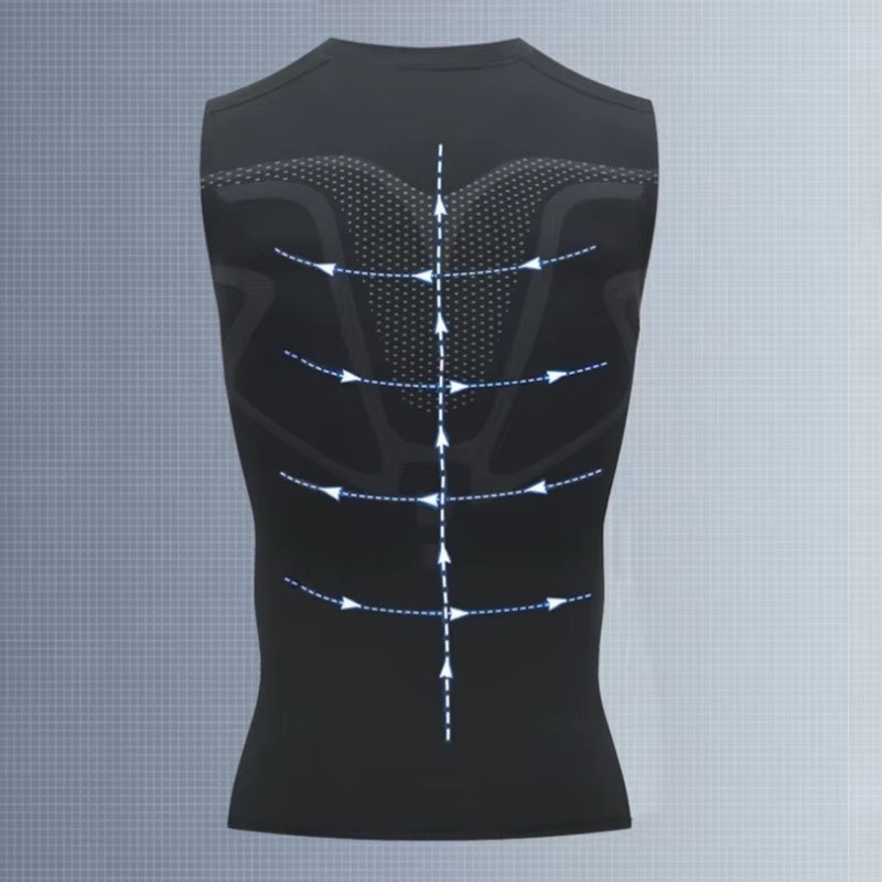 2026 New Version Ionic Shaping Vest, Comfortable and Breathable Ice-Silk Fabric gallery