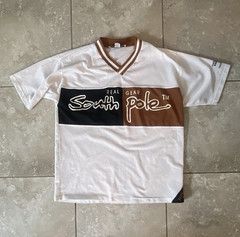 Southpole Real Gear Men’s 3X Mesh V-Neck Colorblock Jersey Shirt