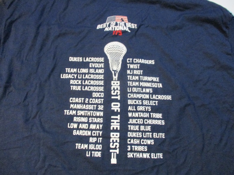 BEST OF THE BEST USA LACROSSE NATIONAL 175 ATHLETIC SHIRT XL NEW NWOT USA FLAG 2 gallery
