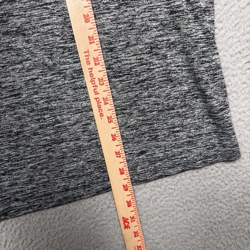 Under Armour Shirt Mens Large Heathered Gray 1/4 Zip Pullover Long Sleeve Mock gallery