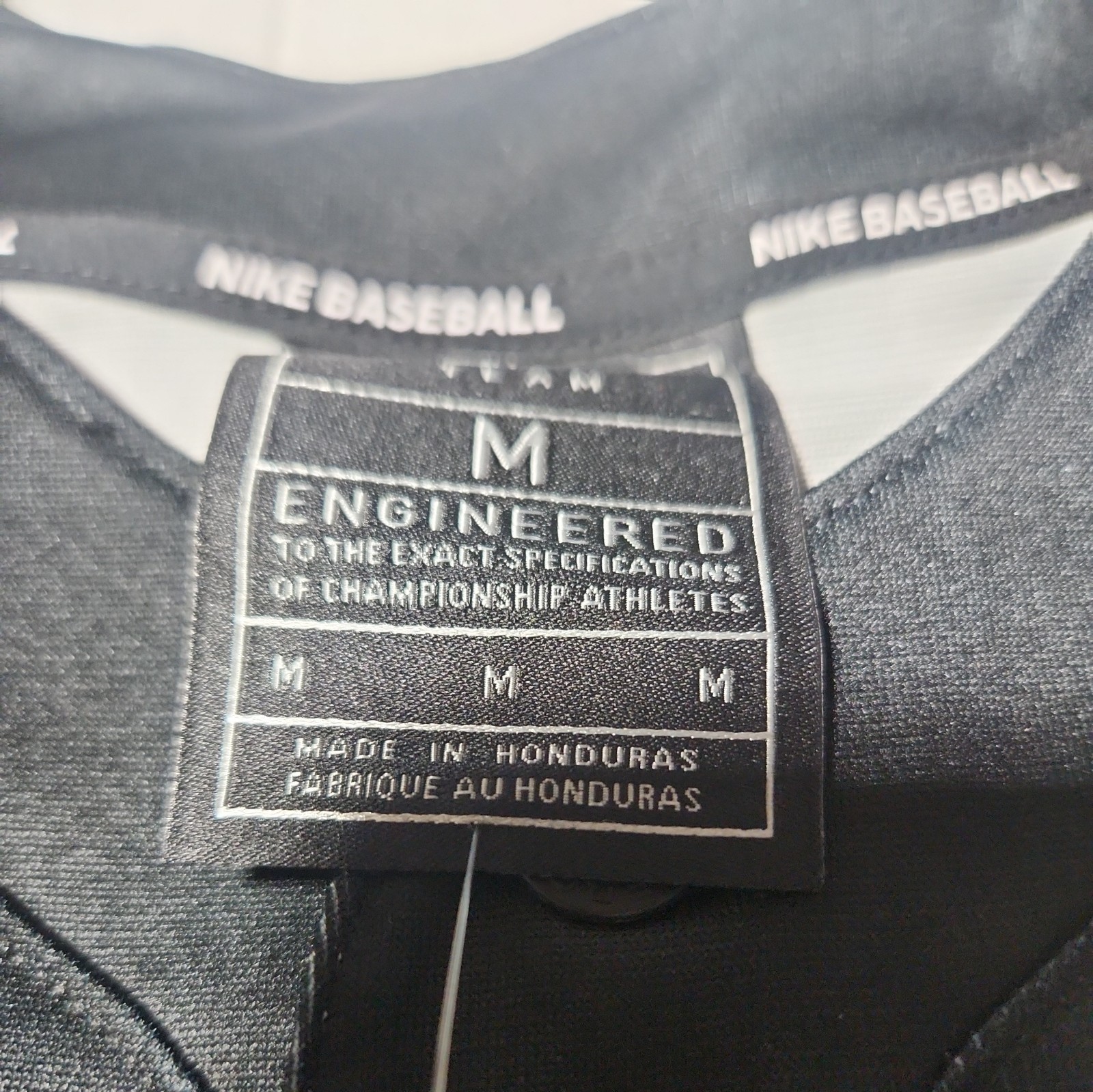 Nike NSU Digital Select Two Button Baseball Jersey Men's M Black DX9138 gallery