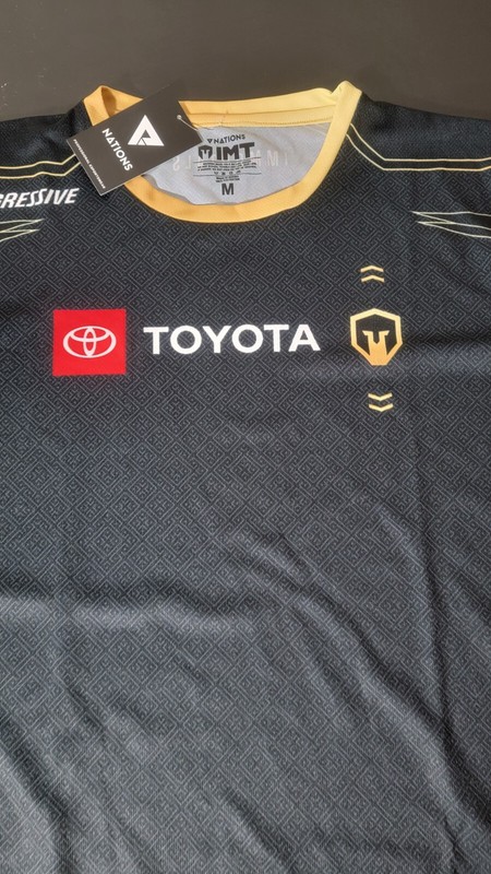 NATIONS Immortals Black Pro Jersey 2021 Short Sleeve Polyester Sz M gallery