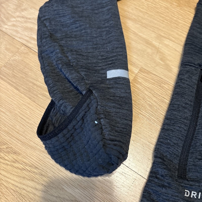 Nike Mens Dri-FIT Element 1/2 Zip Running Top Grey Heather 883906-011 Medium gallery