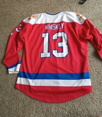 Hockey Jersey PB&W WHISKEY #13 Men’s League Sweaters Supreme Quality Very COOL
