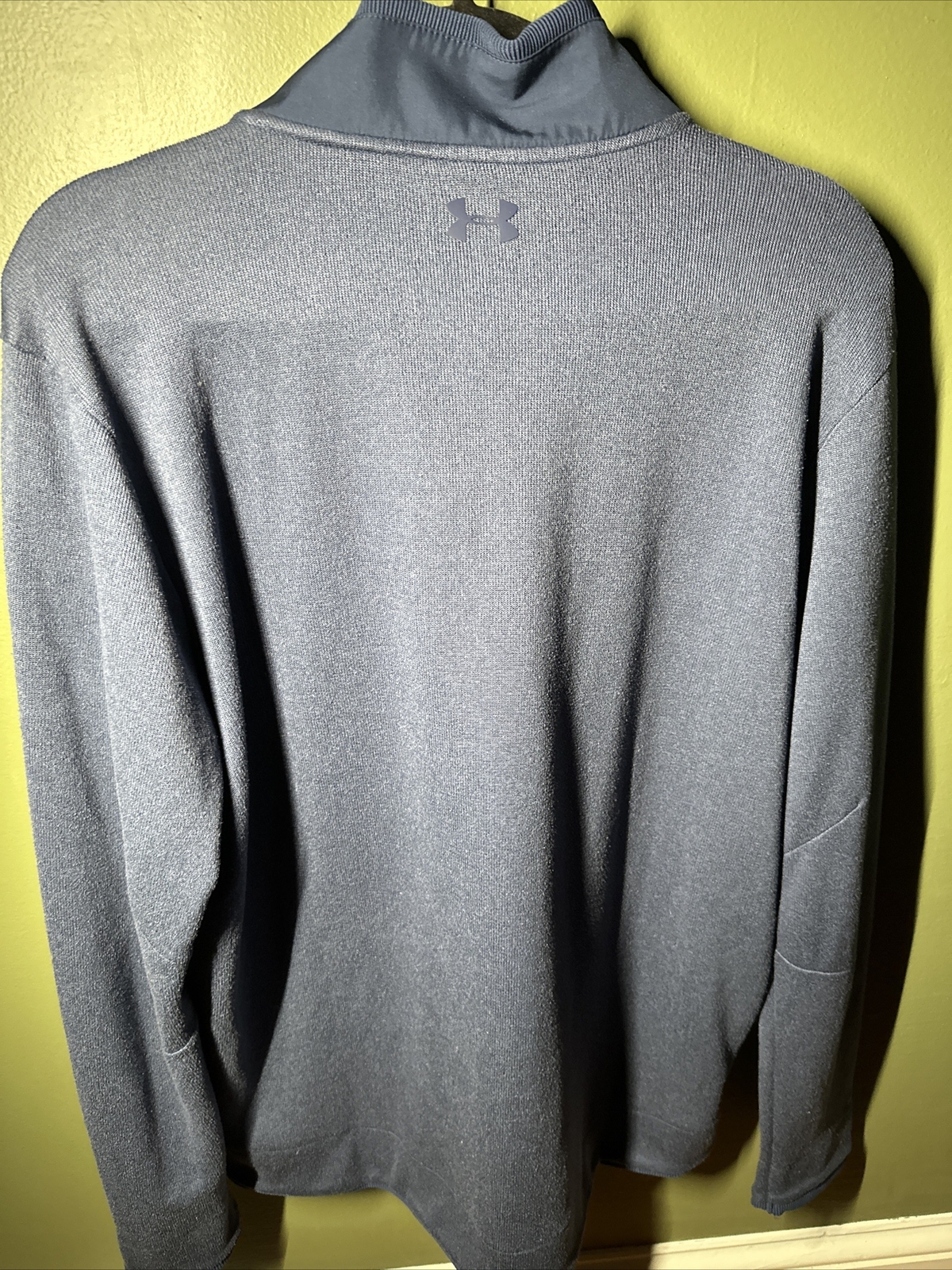 Under Armour Golf Storm Sweater Fleece Blue Snap XL gallery