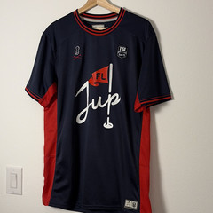 Barstool Golf Men’s Navy Red Crew Neck Jersey Officially Licensed XL