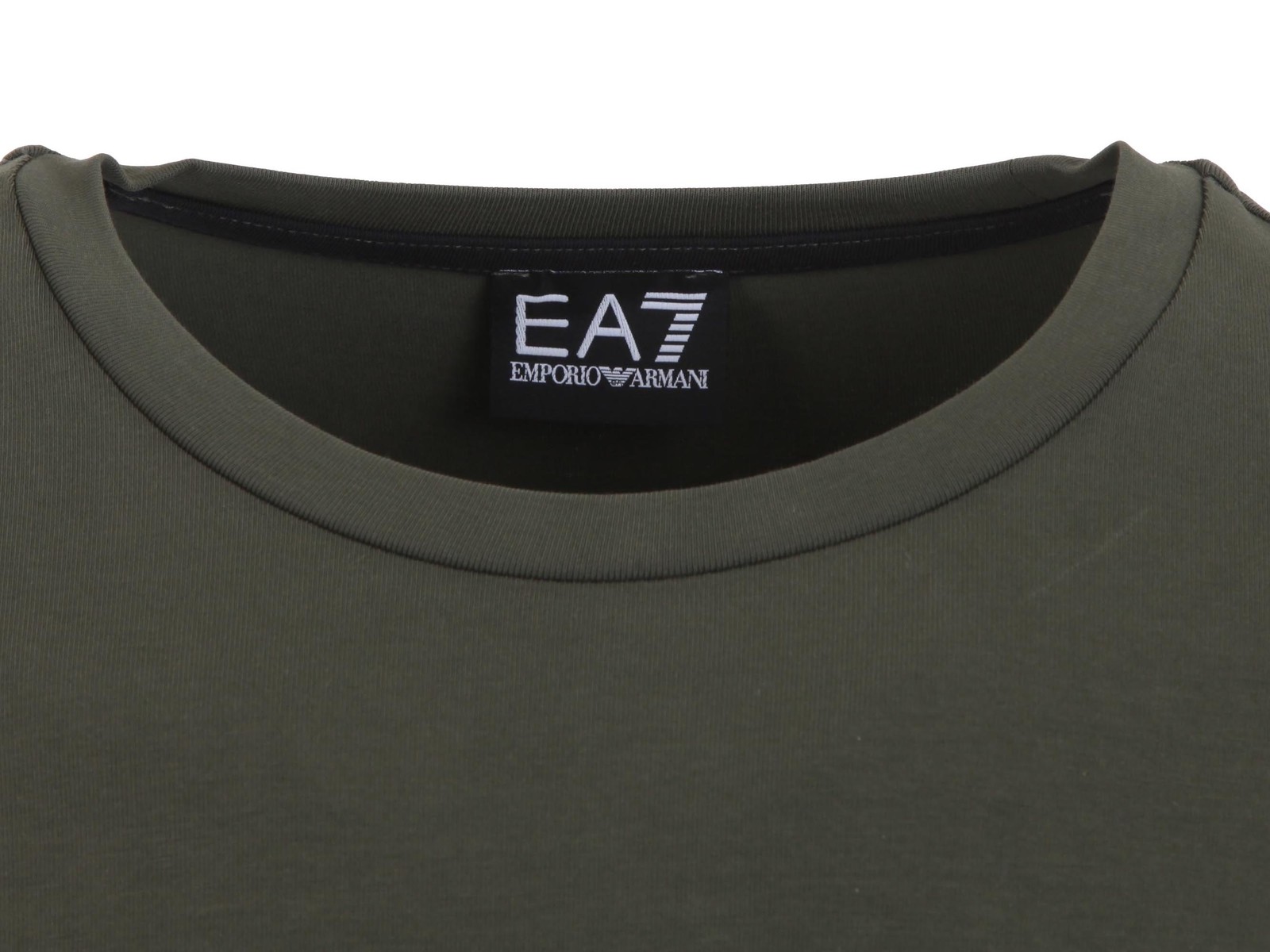 Emporio Armani EA7 Long Sleeve T-Shirt Tee Sweatshirt Crew Neck Green Size M gallery