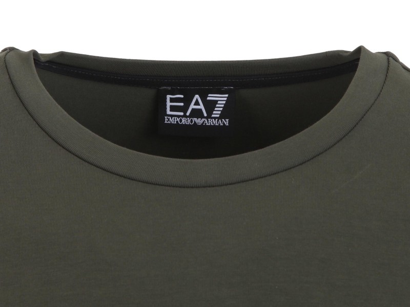 Emporio Armani EA7 Long Sleeve T-Shirt Tee Sweatshirt Crew Neck Green Size M gallery