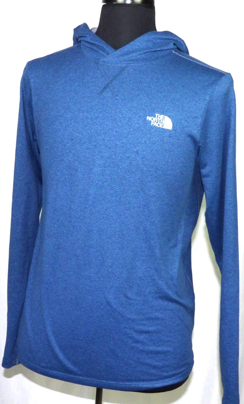 The North Face Flash Dry Long Sleeved Performance Hoodie T-Shirt Men's Medium gallery