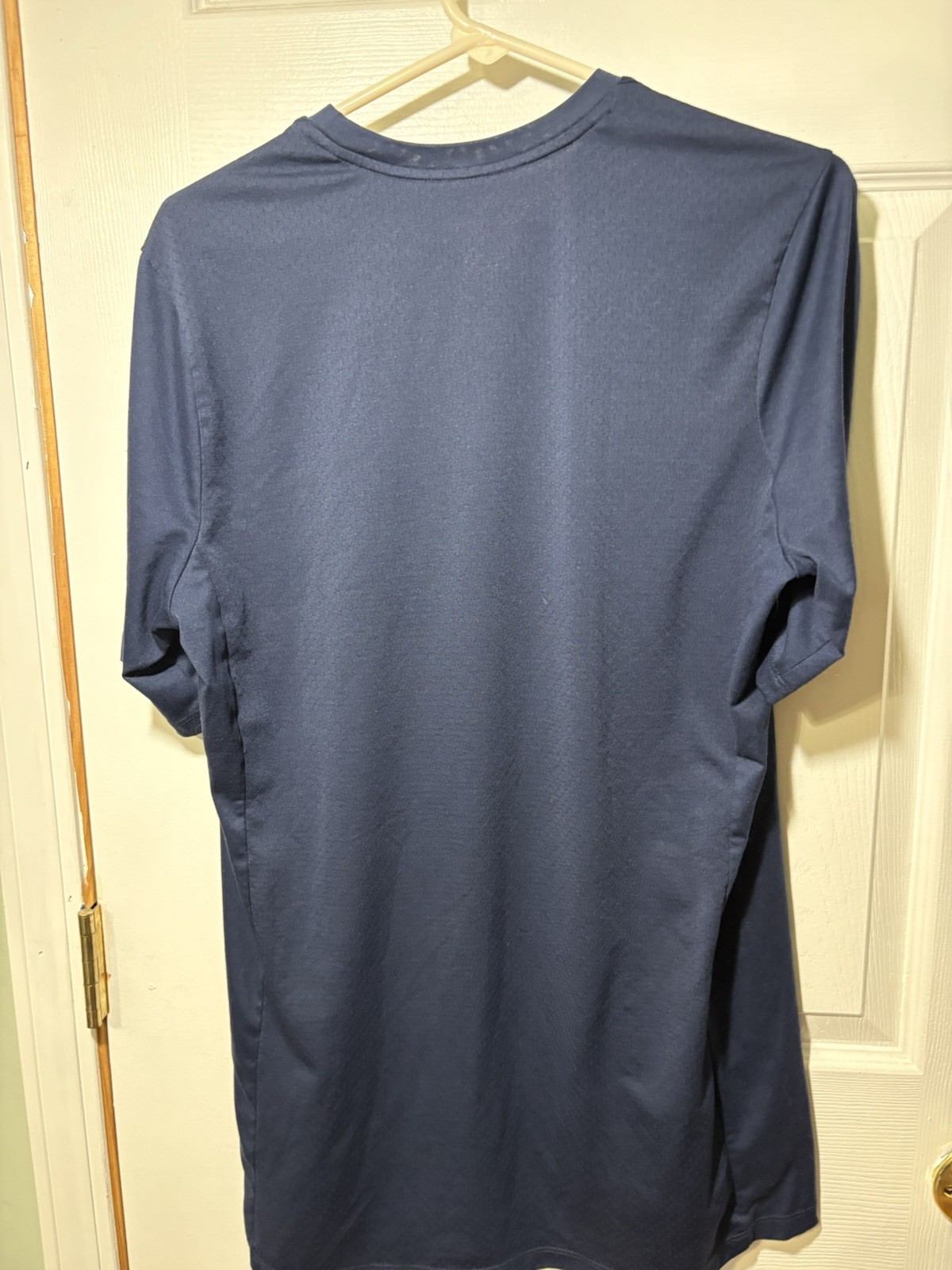 Nike Dri-FIT Indiana Pacers Basketball T-Shirt Blue Men's M Crew Neck Logo gallery