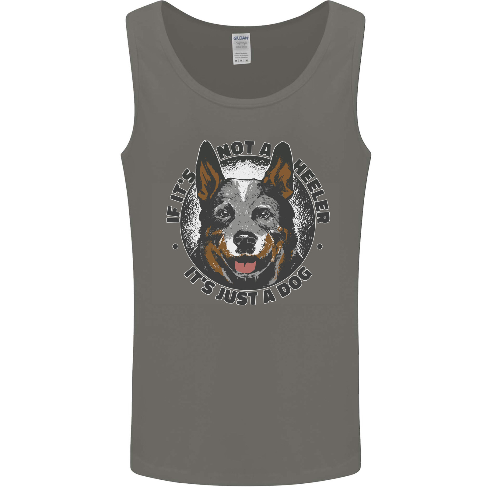 Blue Heeler Australian Cattle Dog Mens Vest Tank Top gallery