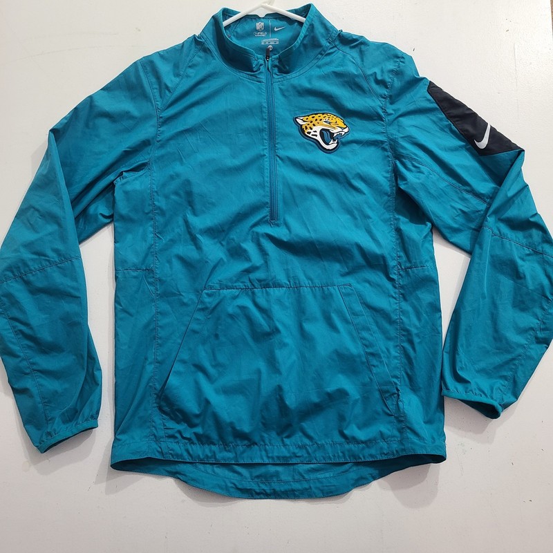 Mens Sz XS-Jacksonville Jaguars Nike NFL On Field Pullover Teal gallery